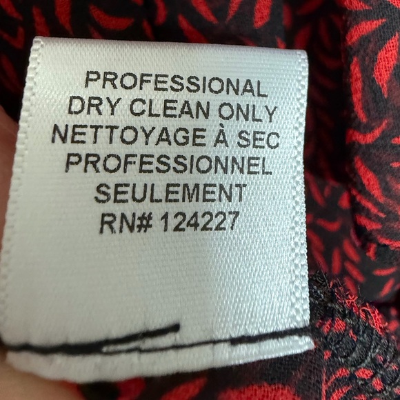 Misa x Revolve Savanna Dress in Mini Red Banana Leaf, Size Small - Picture 10 of 11